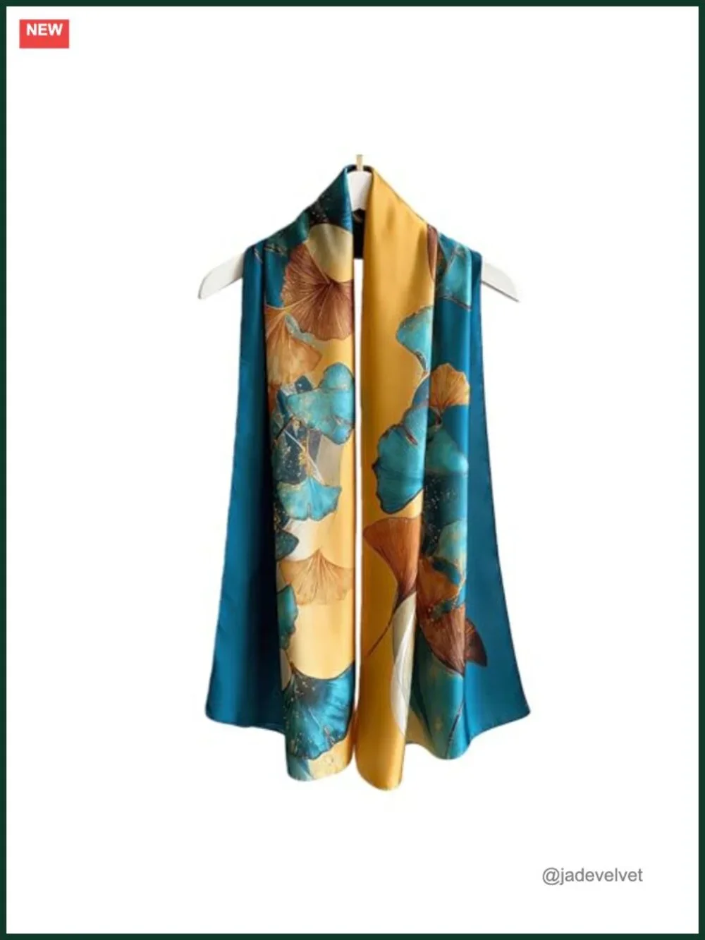 100% Mulberry Silk Scarf Long Lightweight Shawl Wrap Women Fashion